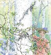 Carl Larsson Spring oil painting artist